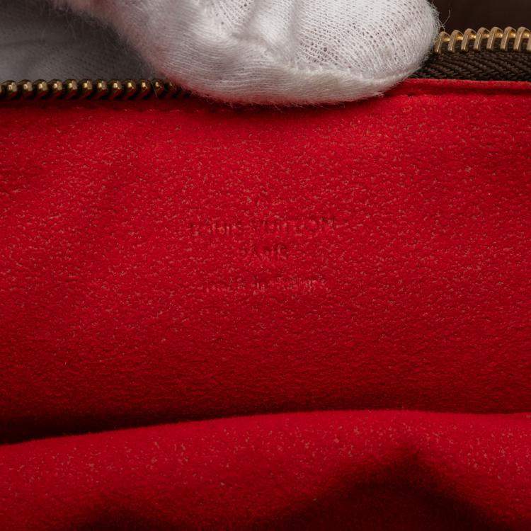 Pre Owned Louis Vuitton Brown Damier Ebene Highbury