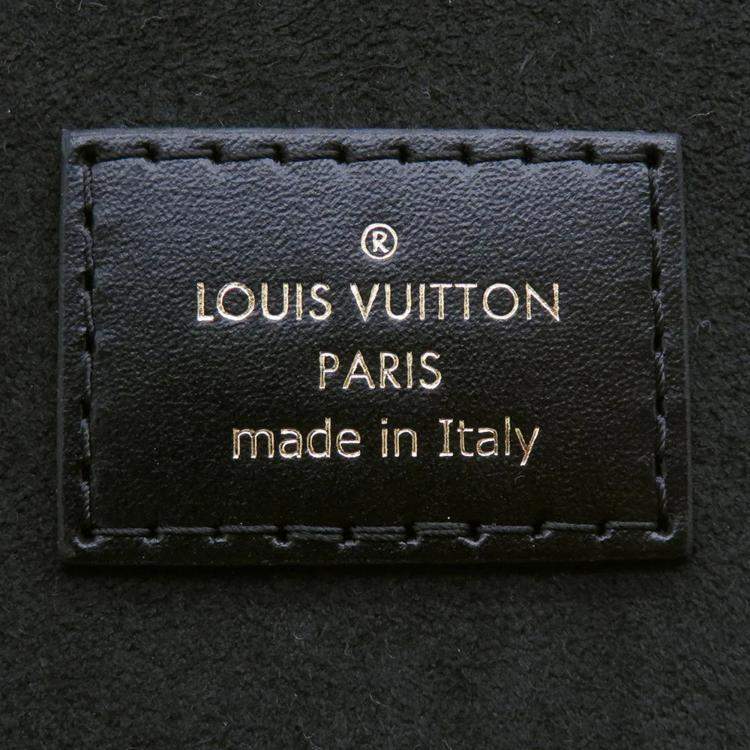 Pre Owned Louis Vuitton Vanity Nv Noir Monogram Monogram Reverse Canvas Size PM
