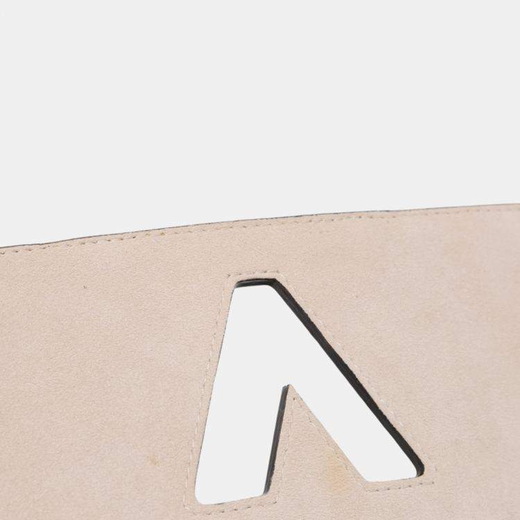 Pre Owned Louis Vuitton Blue Epi Denim Studded Twist MM