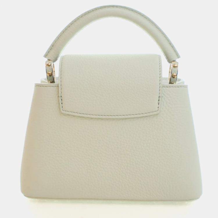 Pre Owned Louis Vuitton x Takashi Murakami Taurillon Capucines Mini