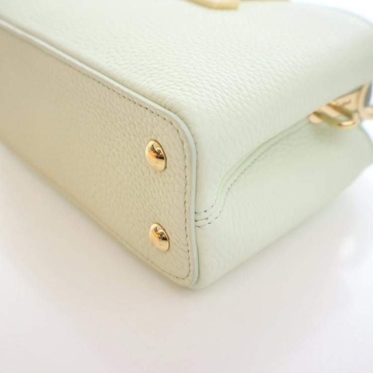 Pre Owned Louis Vuitton x Takashi Murakami Taurillon Capucines Mini