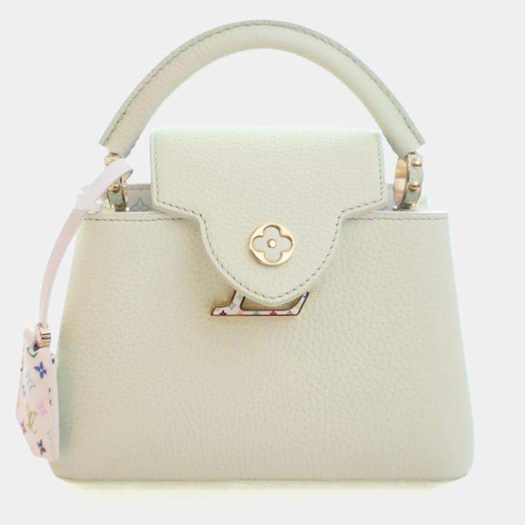 Pre Owned Louis Vuitton x Takashi Murakami Taurillon Capucines Mini