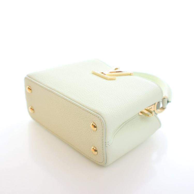 Pre Owned Louis Vuitton x Takashi Murakami Taurillon Capucines Mini