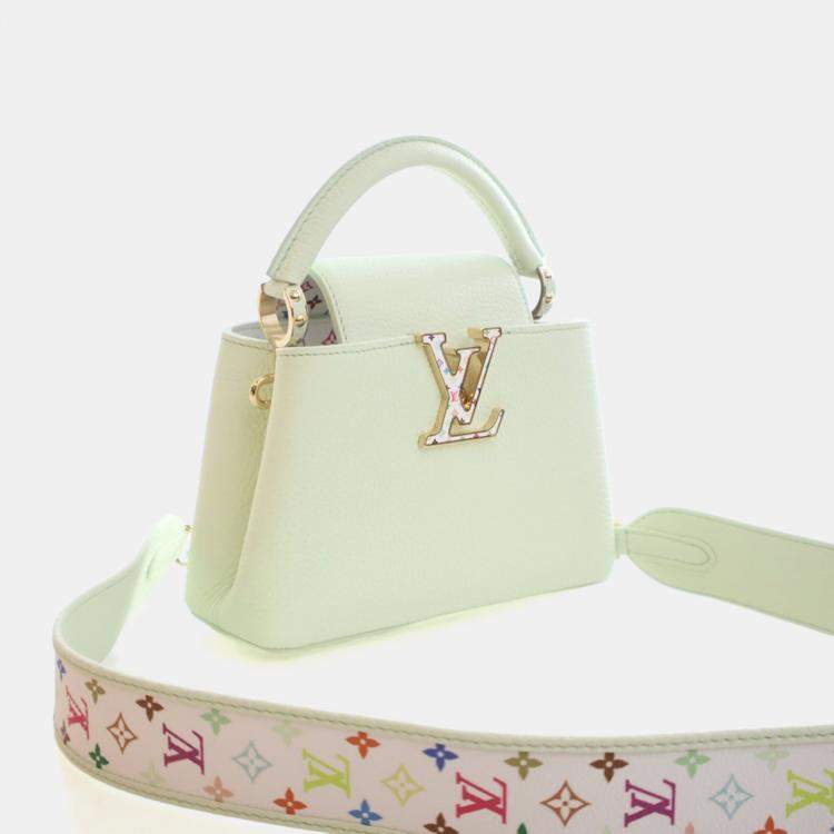 Pre Owned Louis Vuitton x Takashi Murakami Taurillon Capucines Mini