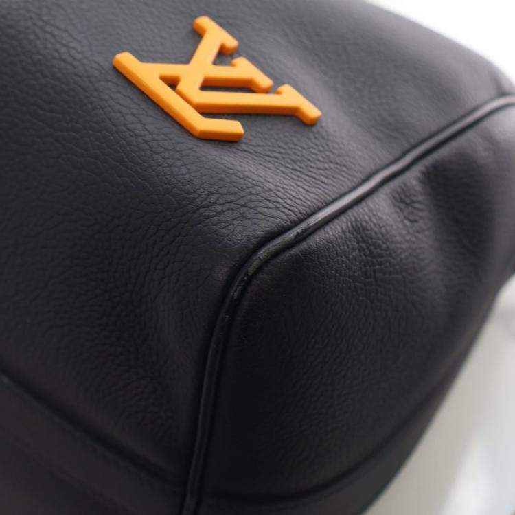 Pre Owned Louis Vuitton Black Damier Distorted Keepall Bandouliere 40