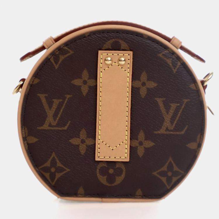 Pre Owned Louis Vuitton Brown Monogram Boite Chapeau Mini