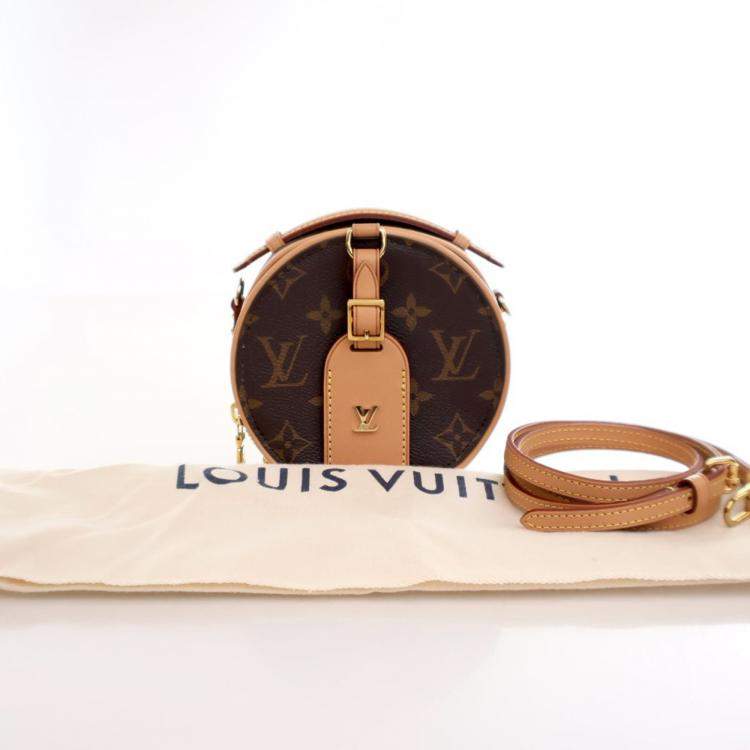 Pre Owned Louis Vuitton Brown Monogram Boite Chapeau Mini