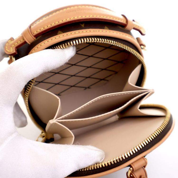 Pre Owned Louis Vuitton Brown Monogram Boite Chapeau Mini