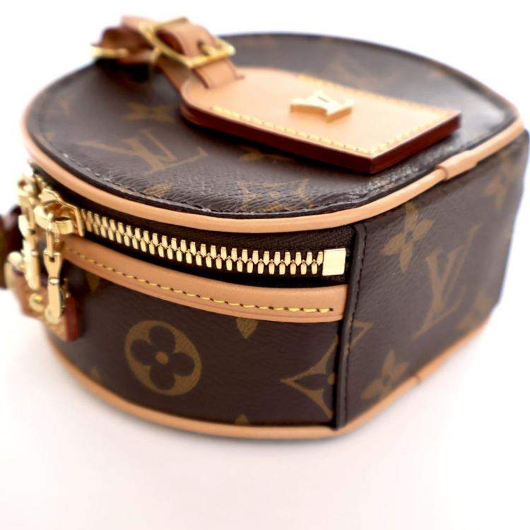 Pre Owned Louis Vuitton Brown Monogram Boite Chapeau Mini