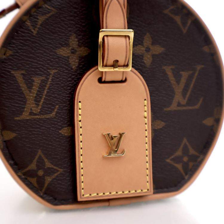 Pre Owned Louis Vuitton Brown Monogram Boite Chapeau Mini