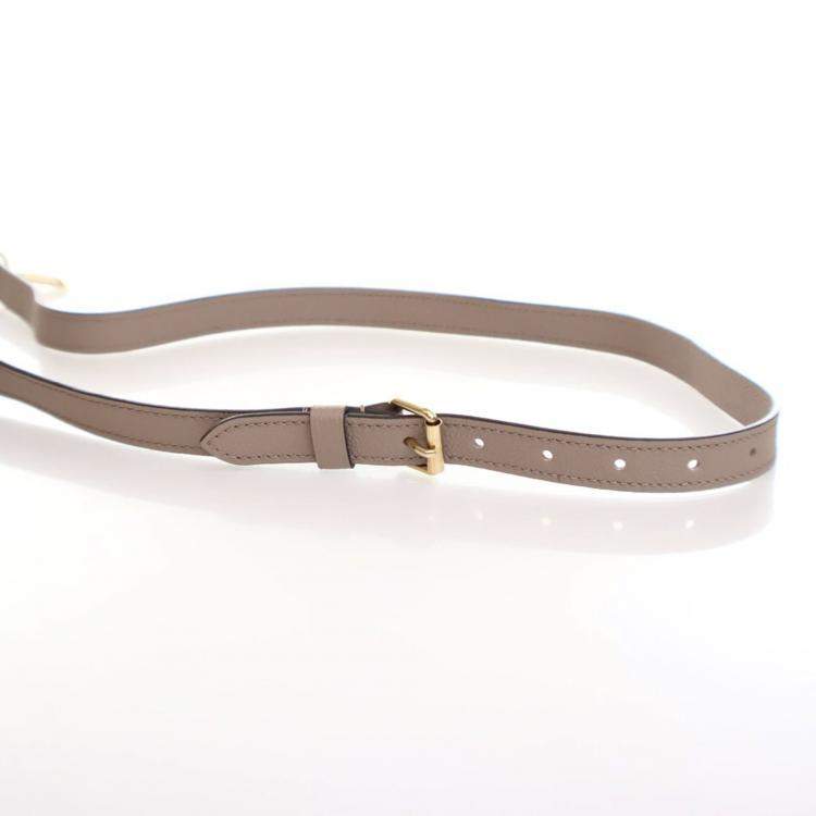 Pre Owned Louis Vuitton Beige Monogram Empreinte Giant OnTheGo PM