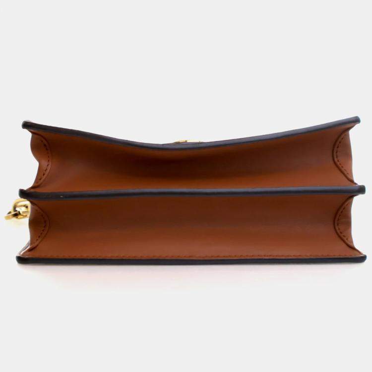 مملوكة مسبقًا Louis Vuitton Brown Monogram Dauphine MM