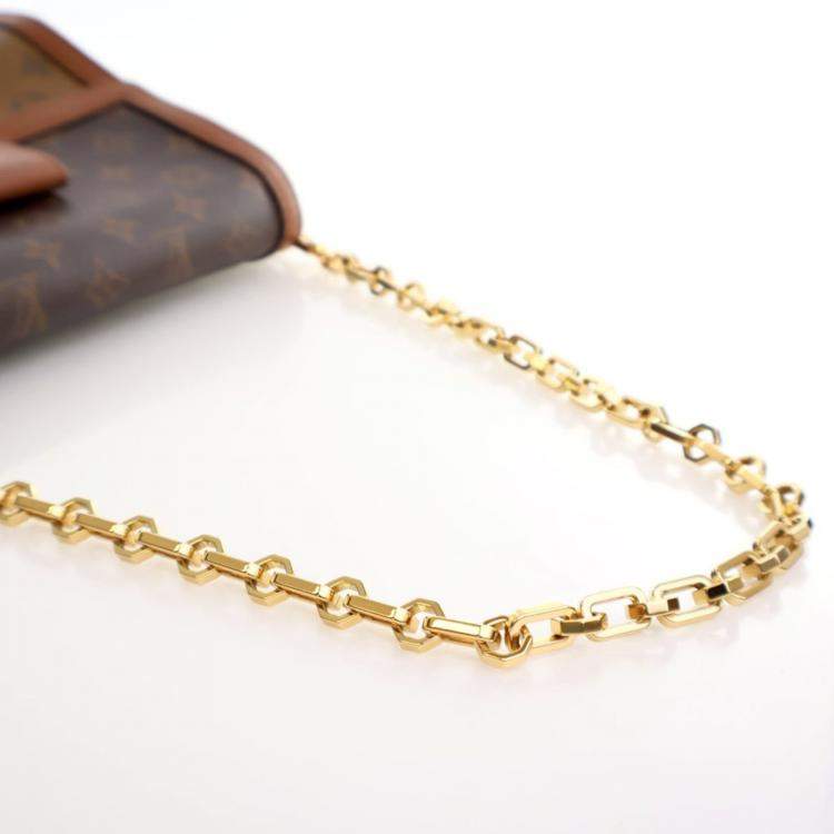 مملوكة مسبقًا Louis Vuitton Brown Monogram Dauphine MM