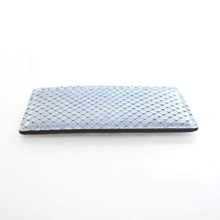 Pre Owned Louis Vuitton Python Card Holder