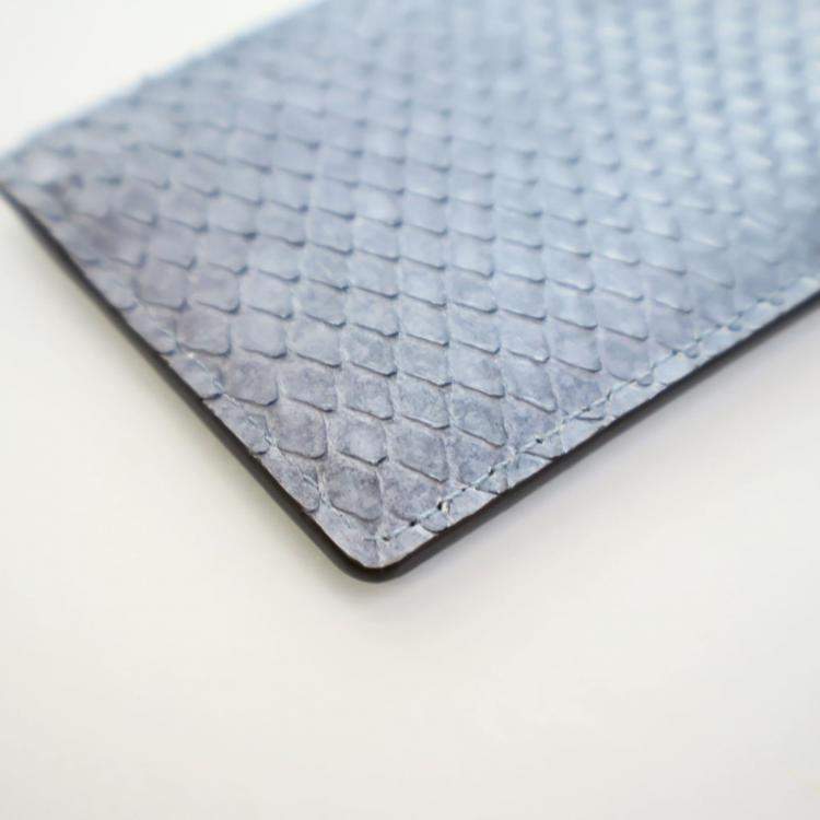 Pre Owned Louis Vuitton Python Card Holder