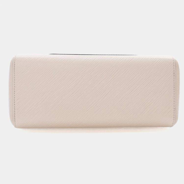 Pre Owned Louis Vuitton White Epi Marelle Tote BB