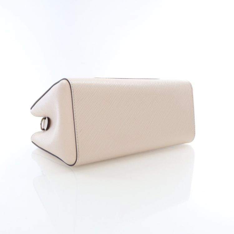 Pre Owned Louis Vuitton White Epi Marelle Tote BB