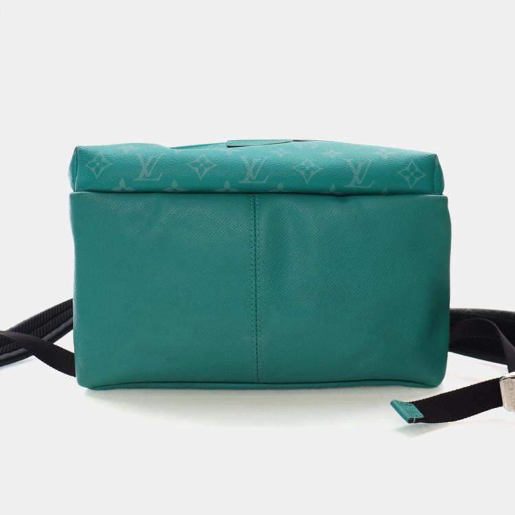 Pre Owned Louis Vuitton Green Monogram Discovery Backpack PM