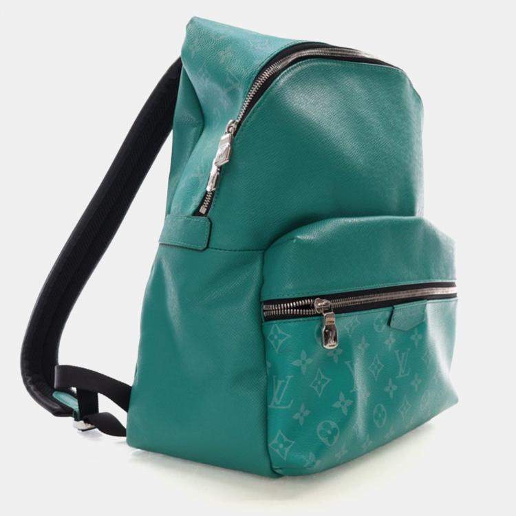 Pre Owned Louis Vuitton Green Monogram Discovery Backpack PM