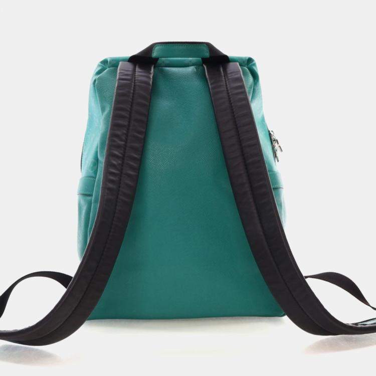 Pre Owned Louis Vuitton Green Monogram Discovery Backpack PM