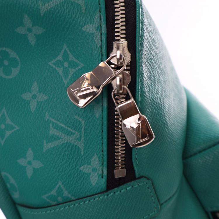 Pre Owned Louis Vuitton Green Monogram Discovery Backpack PM