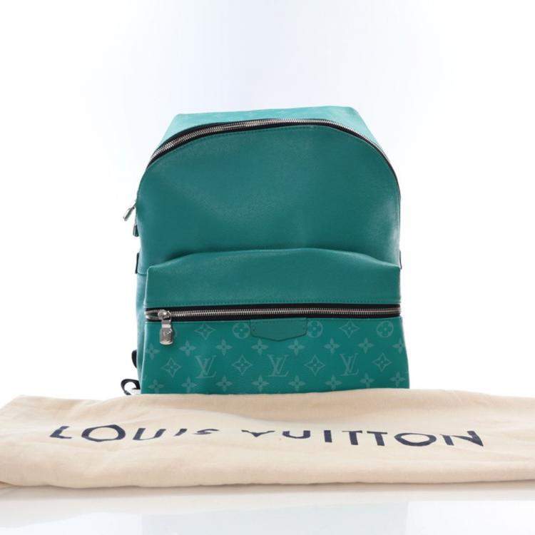 Pre Owned Louis Vuitton Green Monogram Discovery Backpack PM