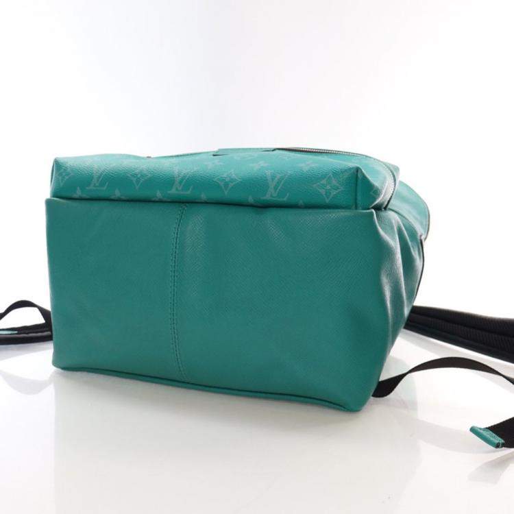 Pre Owned Louis Vuitton Green Monogram Discovery Backpack PM