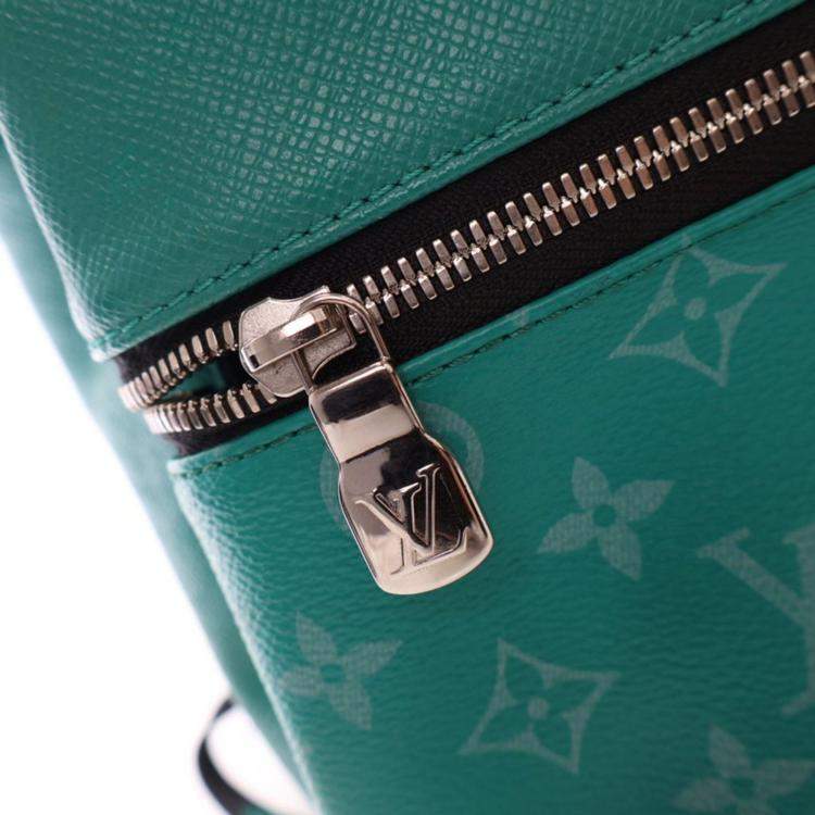 Pre Owned Louis Vuitton Green Monogram Discovery Backpack PM