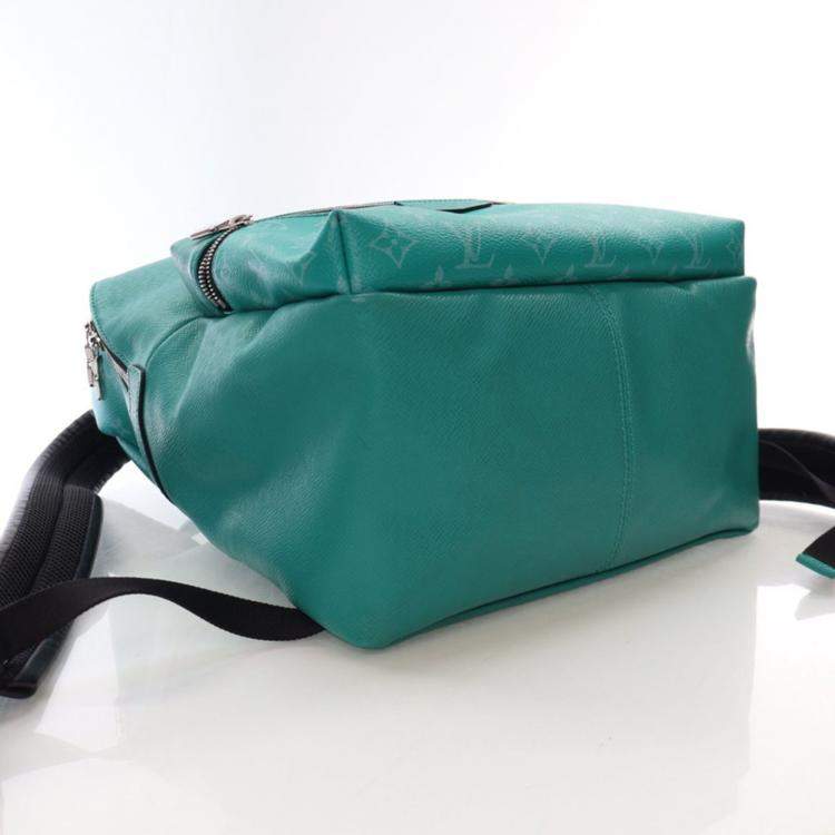 Pre Owned Louis Vuitton Green Monogram Discovery Backpack PM