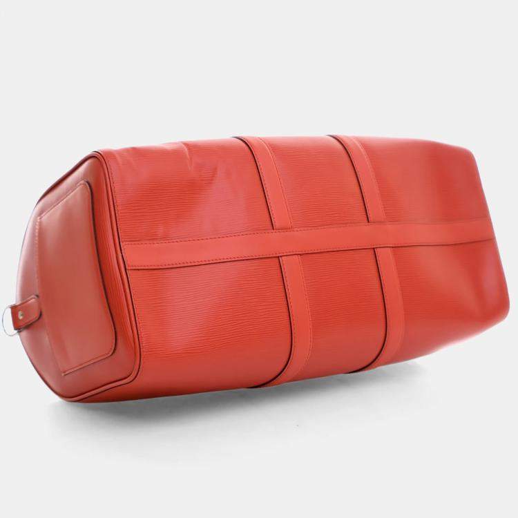 مملوكة مسبقًا Louis Vuitton Epi Supreme Keepall Bandouliere 45
