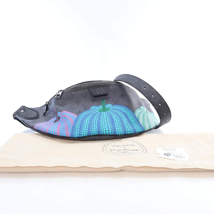 Pre Owned Louis Vuitton x Yayoi Kusama Reverse Monogram Eclipse Maxi Bumbag