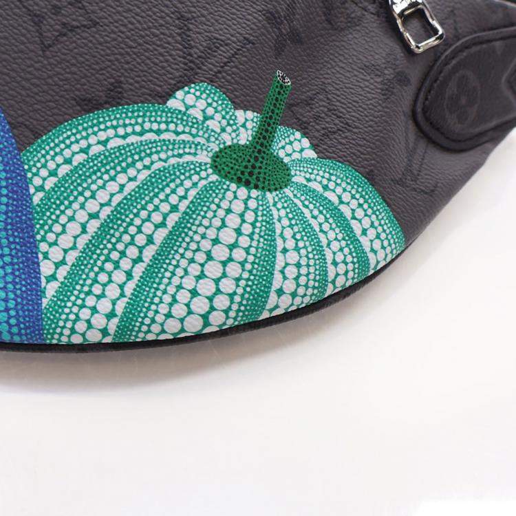 Pre Owned Louis Vuitton x Yayoi Kusama Reverse Monogram Eclipse Maxi Bumbag