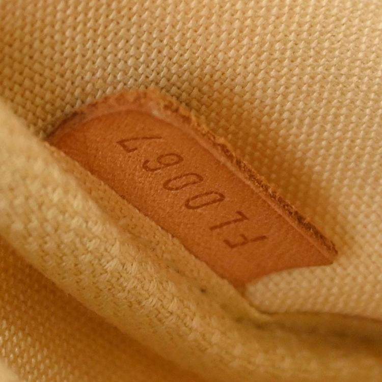 مملوكة مسبقًا Louis Vuitton Damier Azur Mini Pochette Accessoires