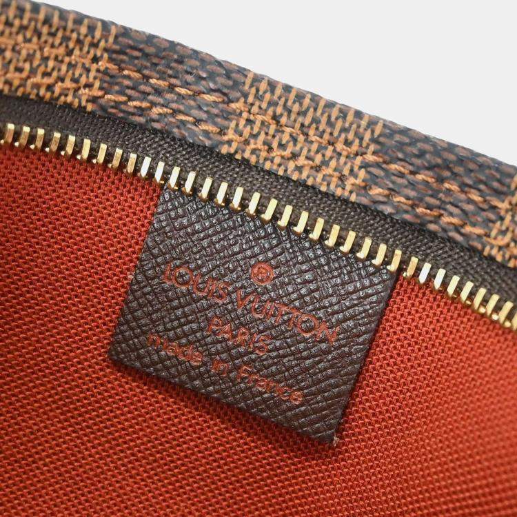 Pre Owned Louis Vuitton Damier Trousse Makeup Handbag