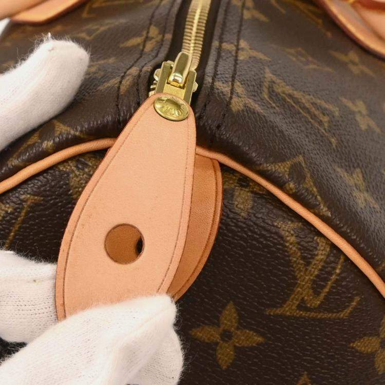 Pre Owned Louis Vuitton Monogram Speedy 40 Duffle Handbag