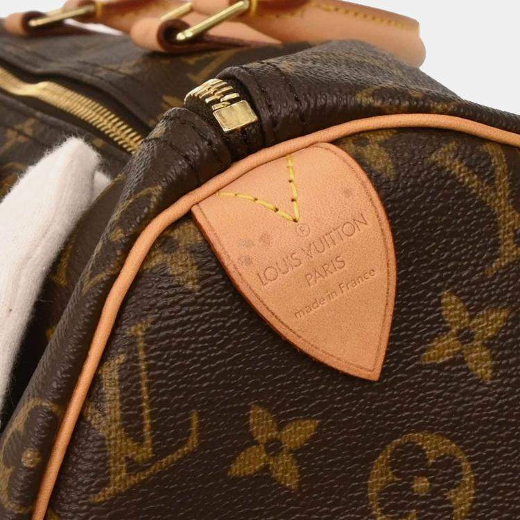 Pre Owned Louis Vuitton Monogram Speedy 40 Duffle Handbag