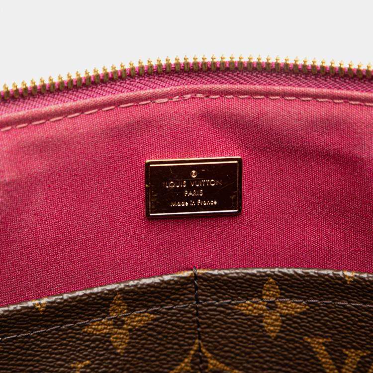 Pre Owned Louis Vuitton Purple Vernis Miroir Tote