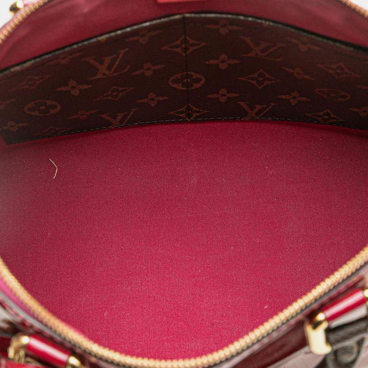 Pre Owned Louis Vuitton Purple Vernis Miroir Tote