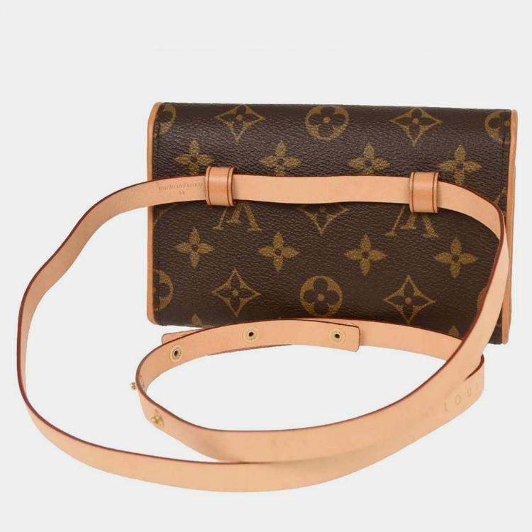 Pre Owned Louis Vuitton Monogram #M Pochette Florentine Bum Bag