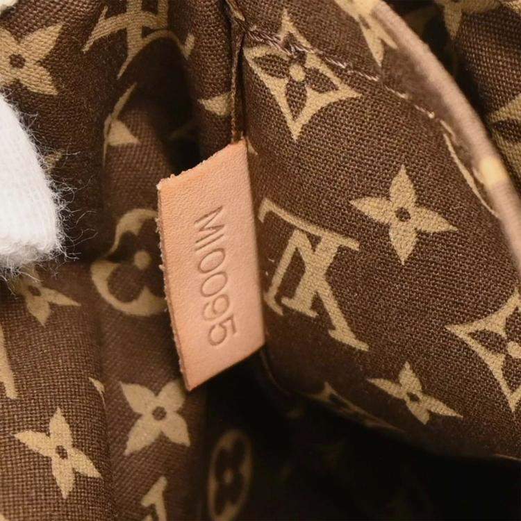 Pre Owned Louis Vuitton Cruise Line Globe Shopper PM Tote Handbag