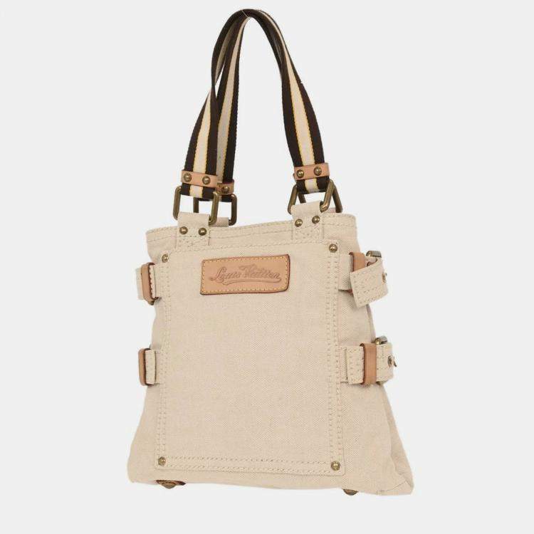 Pre Owned Louis Vuitton Cruise Line Globe Shopper PM Tote Handbag