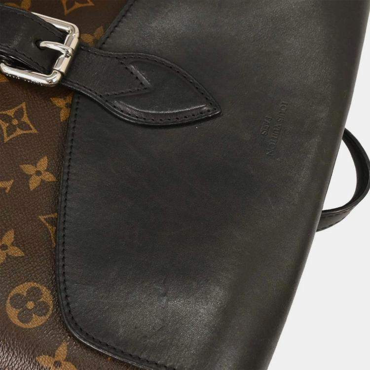 Pre Owned Louis Vuitton Monogram Macassar Parc Backpack