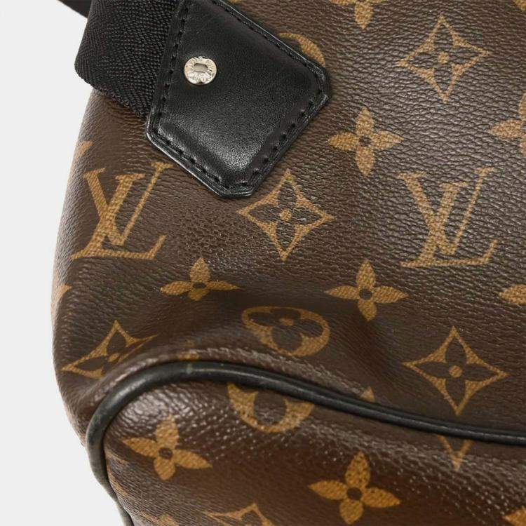 Pre Owned Louis Vuitton Monogram Macassar Parc Backpack