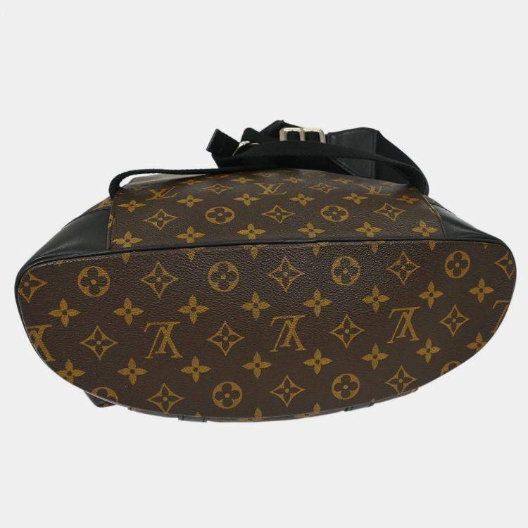 Pre Owned Louis Vuitton Monogram Macassar Christopher PM Backpack