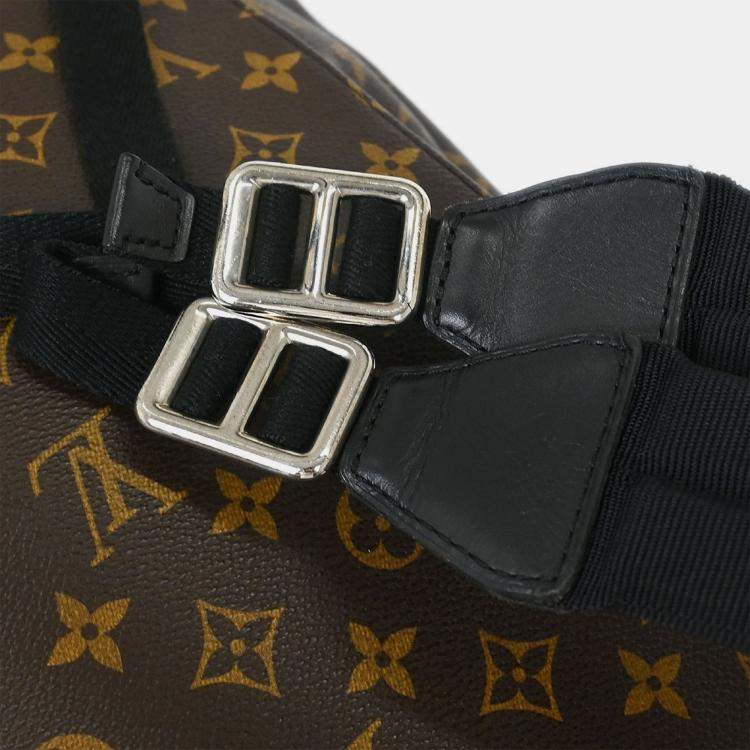Pre Owned Louis Vuitton Monogram Macassar Christopher PM Backpack