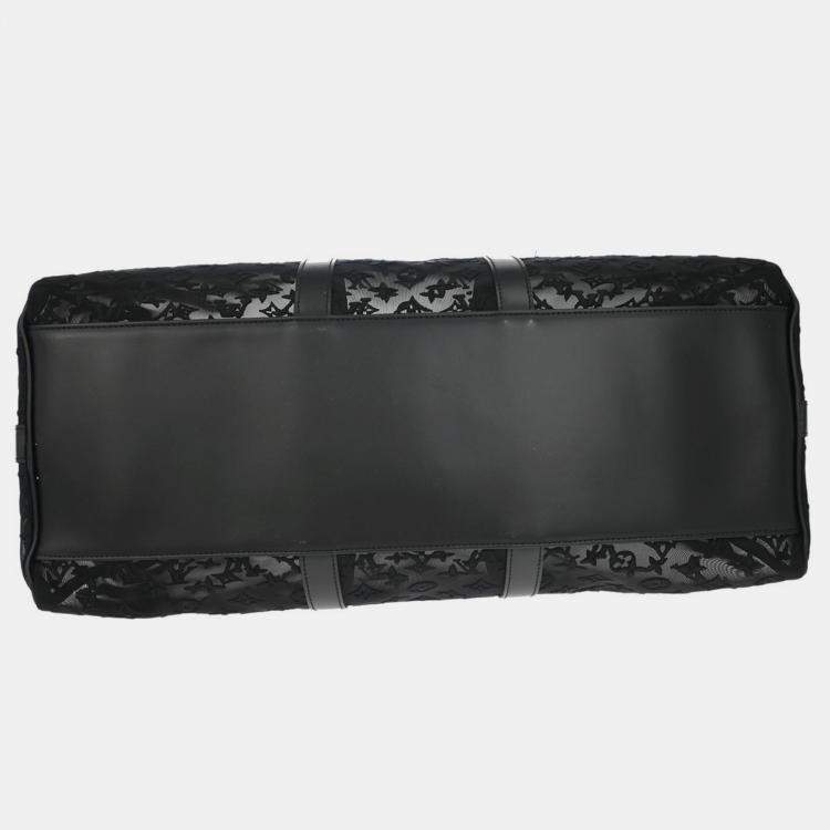 Pre Owned Louis Vuitton Monogram Keepall Bandouliere 50 Handbag