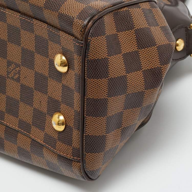 Pre Owned Louis Vuitton Damier Ebene Canvas Trevi PM Bag