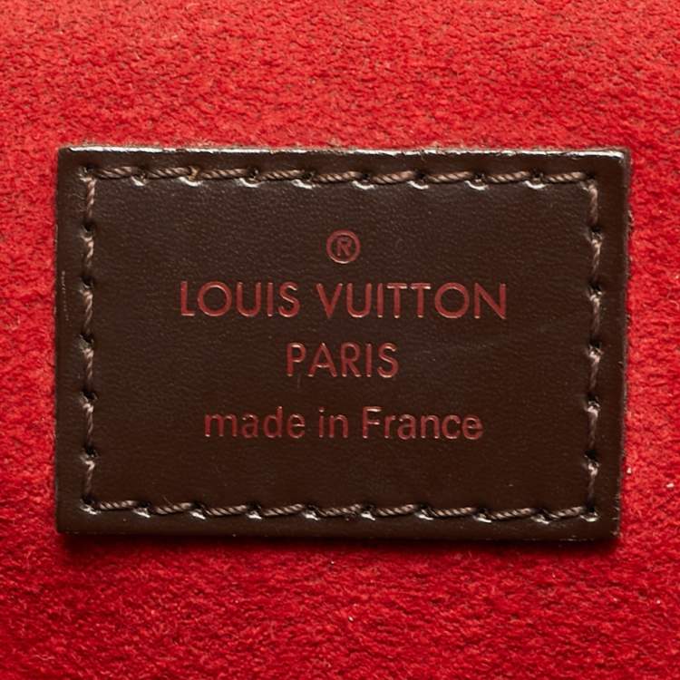 Pre Owned Louis Vuitton Damier Ebene Canvas Trevi PM Bag