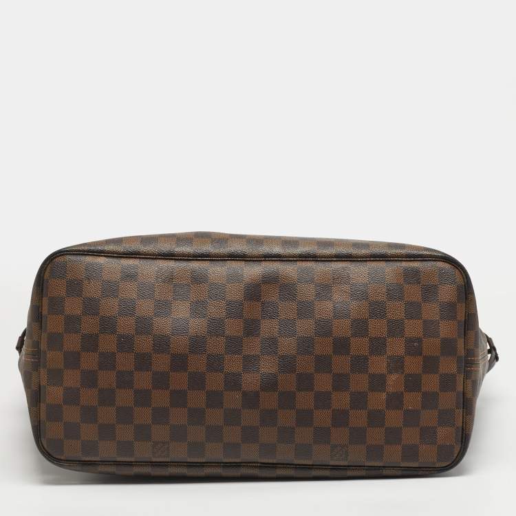 Pre Owned Louis Vuitton Damier Ebene Canvas Neverfull GM Bag