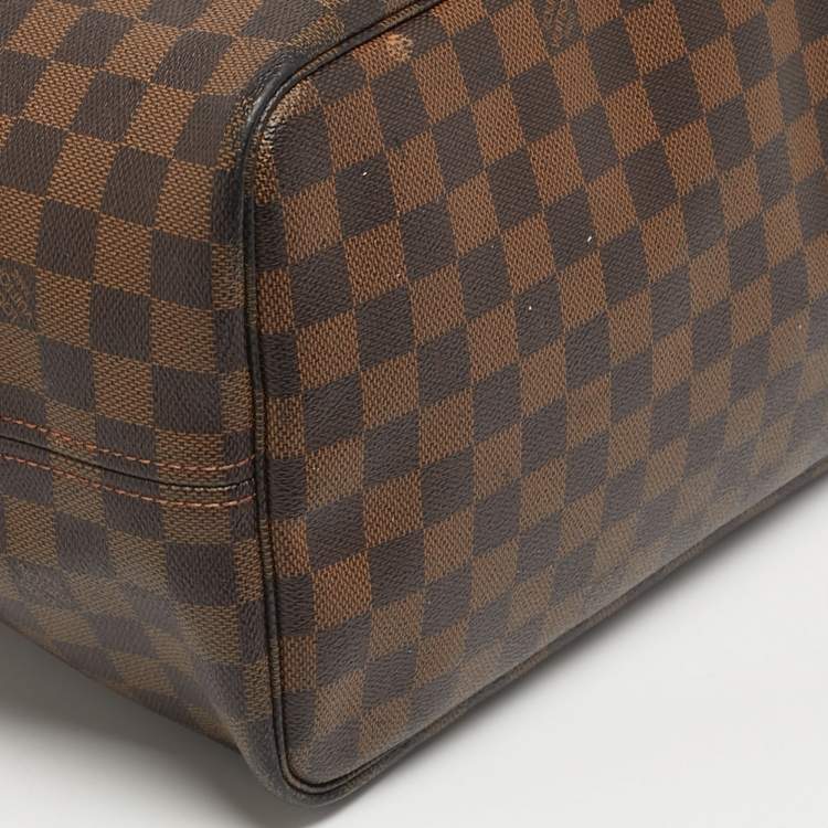 Pre Owned Louis Vuitton Damier Ebene Canvas Neverfull GM Bag